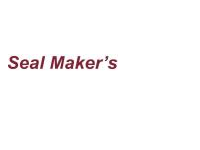 Seal Makers logo